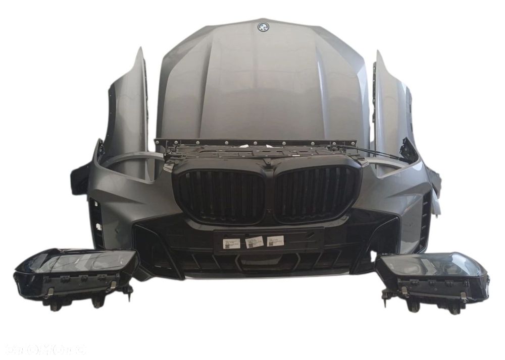 BMW X5 G05 LCI LIFT KOMPLETNY PRZÓD M PAKIET KOLOR C4W SKYSCRAPER GRAU METALLIC - 2