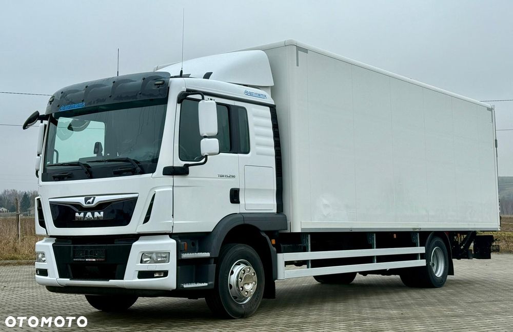 MAN TGM 15.290 / IZOTERMA / WINDA / 18 PALET / AUTOMAT / SYPIALKA / NISKI PRZEBIEG / 2017 ROK / KONTENER - 12