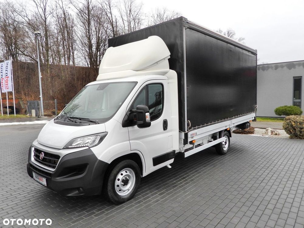 Fiat DUCATO PLANDEKA 10 PALET TEMPOMAT LEDY KLIMATYZACJA  160KM - 7