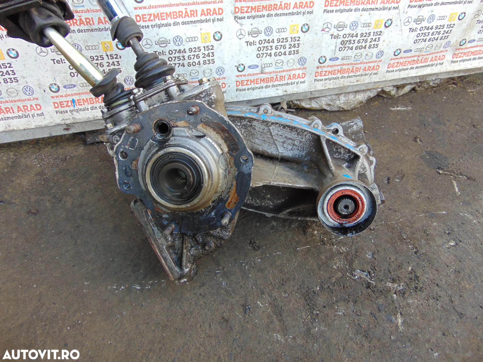 Cutie transfer Hyundai Galloper 2.5 Mitsubishi Pajero cutie 4x4 reductor - 7