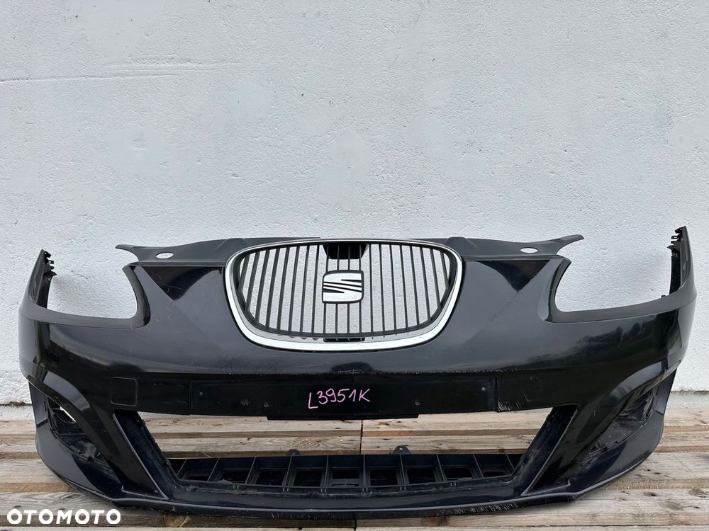 zderzak przód przedni seat leon ii 2 1p0 lift fl 2009- 1p0807221m cały oryg - 1