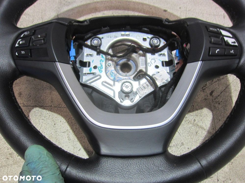 BMW X3 F25 F26 KIEROWNICA SKÓRZANA GRZANA SKÓRA ŁOPATKI SPORT 32306879927 - 10