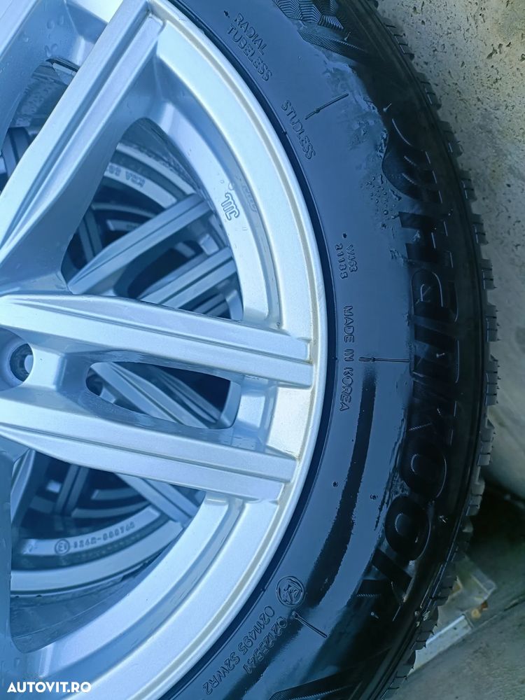 Jante Aliaj/Aluminiu VW, Audi anvelope Iarna Noi 205.60.16 - 12