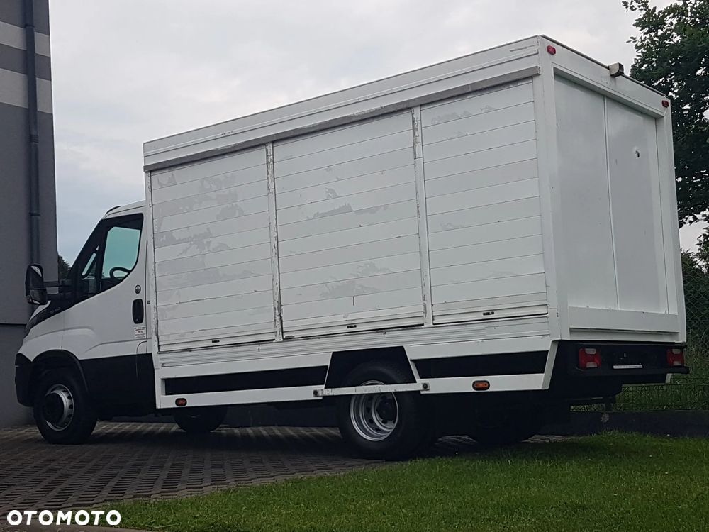 Iveco 70C18 KONTENER ROLETY BOK DO TRANSPORTU WODY 3,66x2,21x1,86 KLIMA DMC 7 TON RAMA DO ZABUDOWY - 27