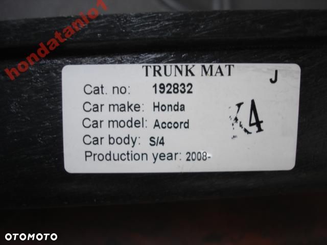 HONDA ACCORD 2008- DYWANIK MATA BAGAŻNIKA - 2