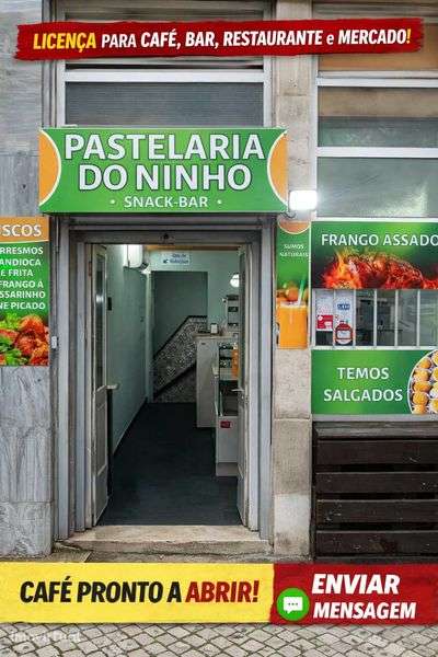 OPORTUNIDADE em Alcântara — café PRONTO a abrir - Grande imagem: 2/12