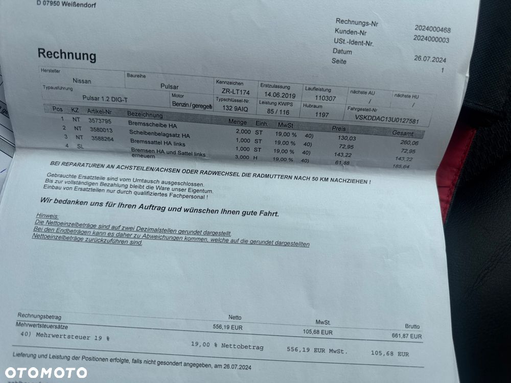 Nissan Pulsar 1.2 DIG-T Tekna - 32