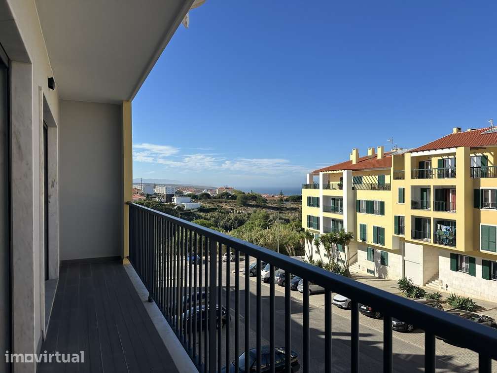 Apartamento T3 com Varanda Vista Mar e Parqueamento na Ericeira - Grande imagem: 2/37