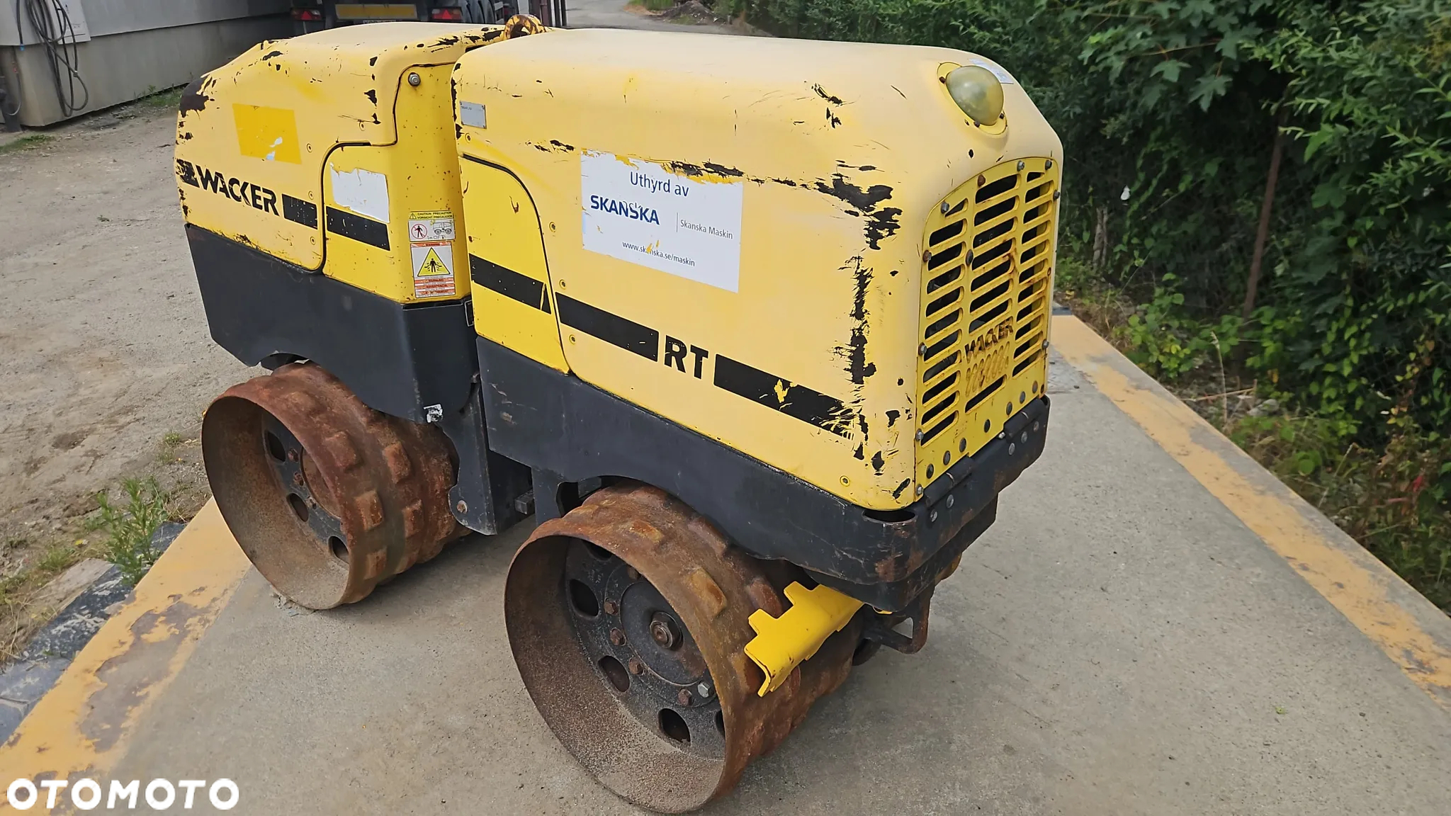 Wacker Neuson Walec wibracyjny okołkowany Wacker RT 82 SC kołek pilot sterowany - 3