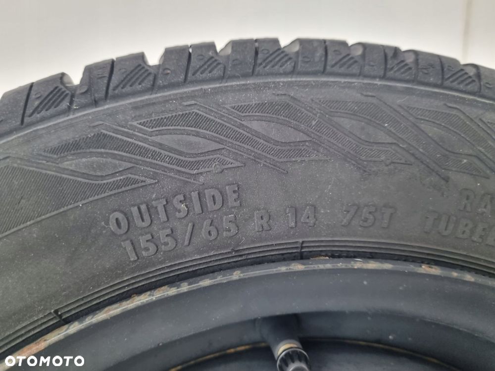 KOŁO ZAPASOWE Toyota Aygo Citroen C1 felga zapas 155/65 R14 4x100 2140679 - 5