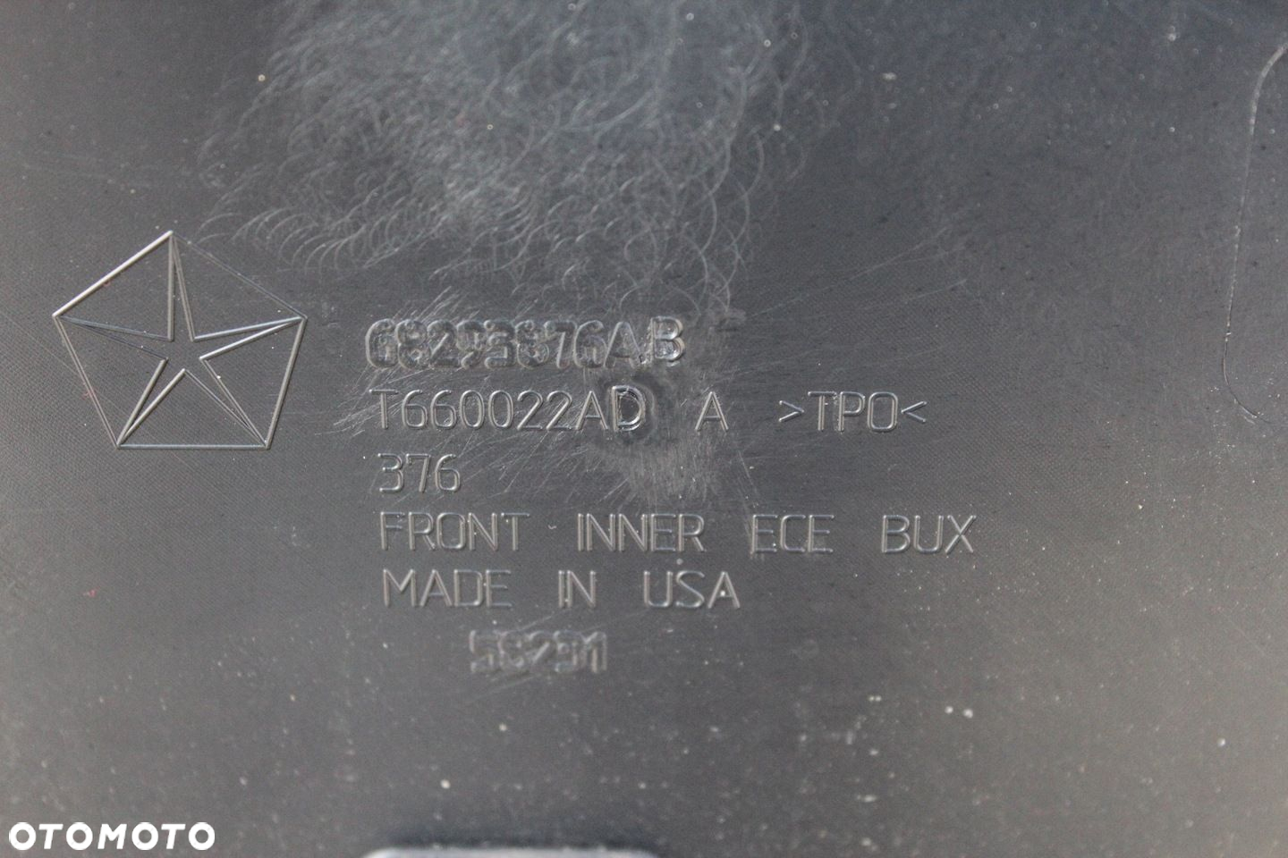 ZDERZAK PRZEDNI JEEP WRANGLER 4 IV JL ORYG BELKA ABSORBER 17- 6NC13TRMAC - 13