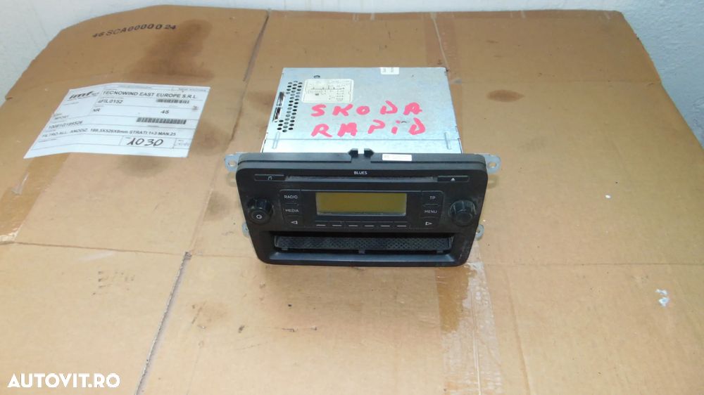 Radio CD Skoda Rapid 2 an 2012 - 1