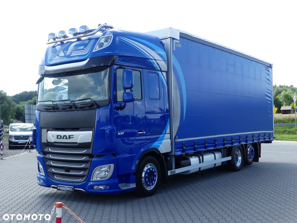 DAF XF 106.530 6x2 / FIRANKA 7.70m / EURO 6 / KLIMATYZACJA POSTOJOWA / - 2