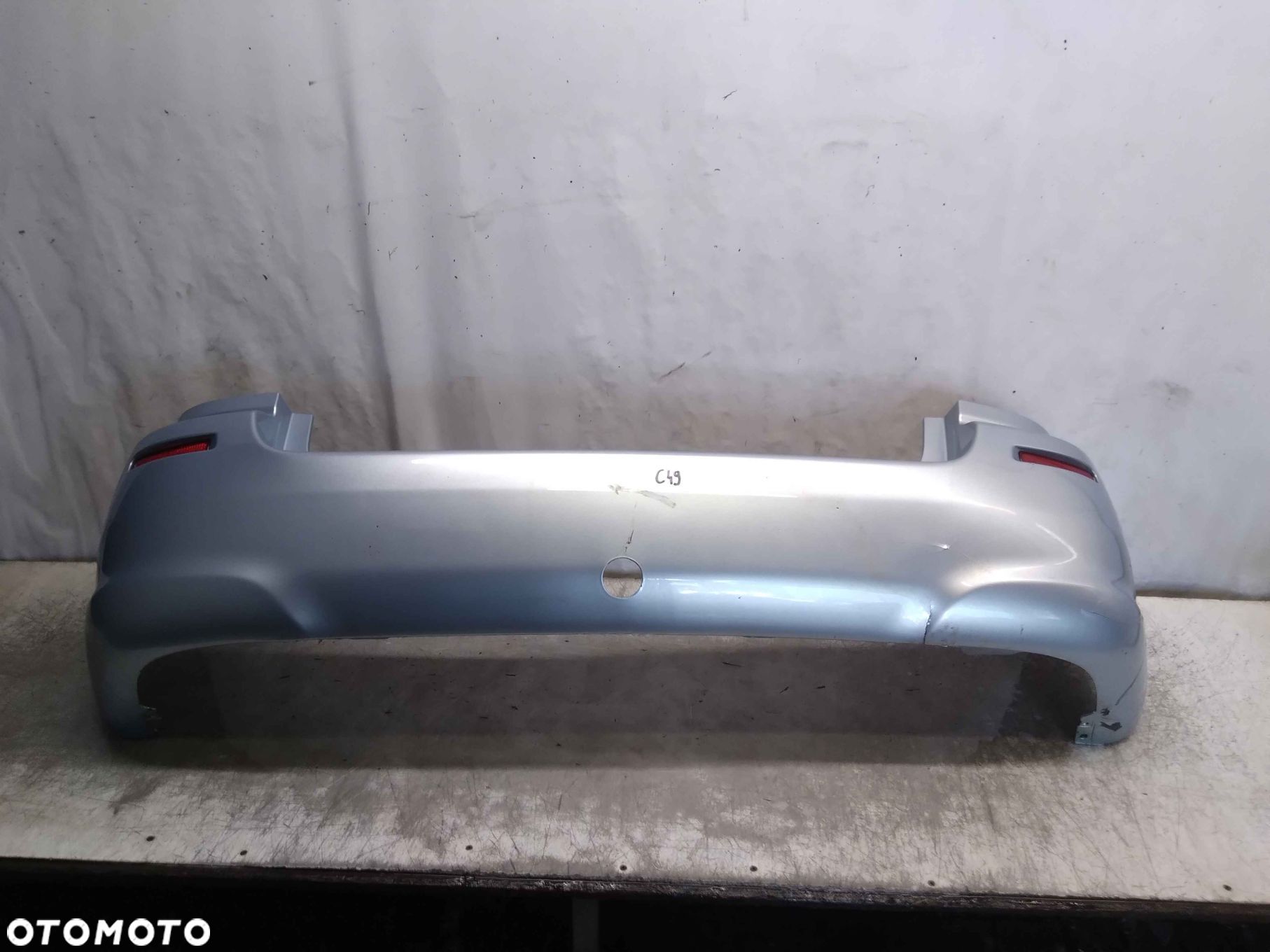 ^ ZDERZAK TYŁ TYLNY TOYOTA COROLLA VERSO 8S1 BŁĘKITNY MORSKI - 1