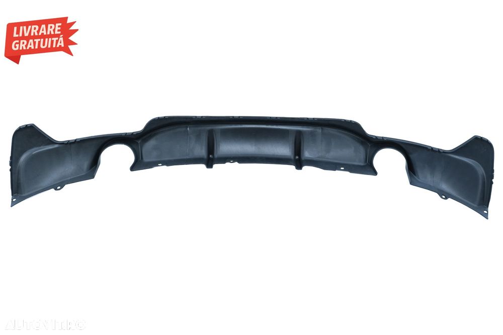 Difuzor Bara Spate Cu Evacuare Dubla BMW Seria 4 F32 F33 F36 M Performance Design - livrare gratuita - 8