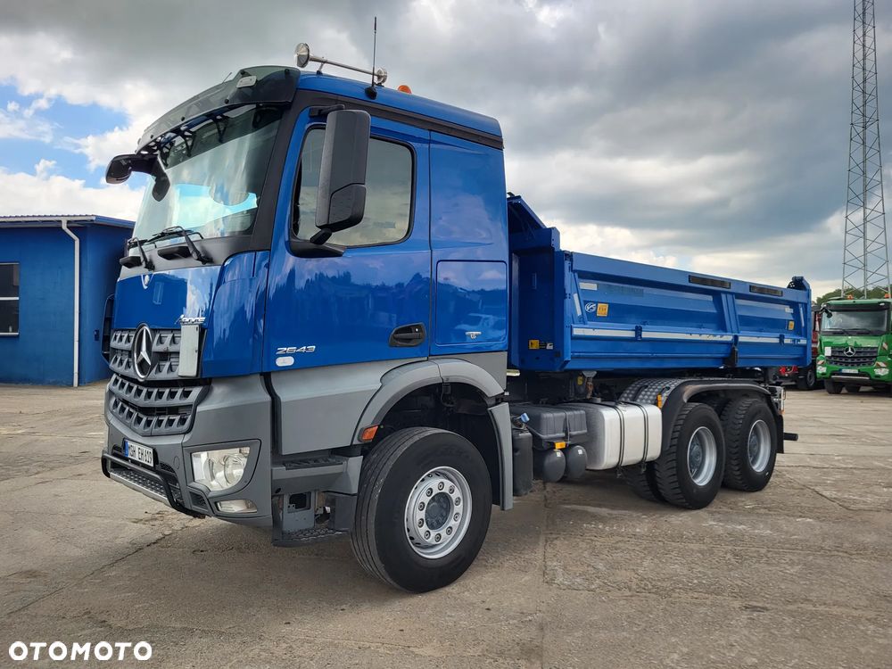 Mercedes-Benz AROCS 2643 6x4 wywrotka Meiller Bordmatic z Niemiec - 24