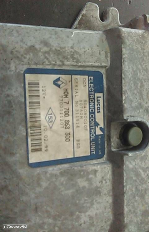 Centralina / Modulo Motor Renault Kangoo (Kc0/1_) - 2