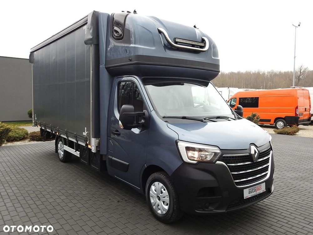 Renault MASTER  PLANDEKA 10 PALET WEBASTO TEMPOMAT LEDY PNEUMATYKA KLIMATYZACJA  165KM - 5