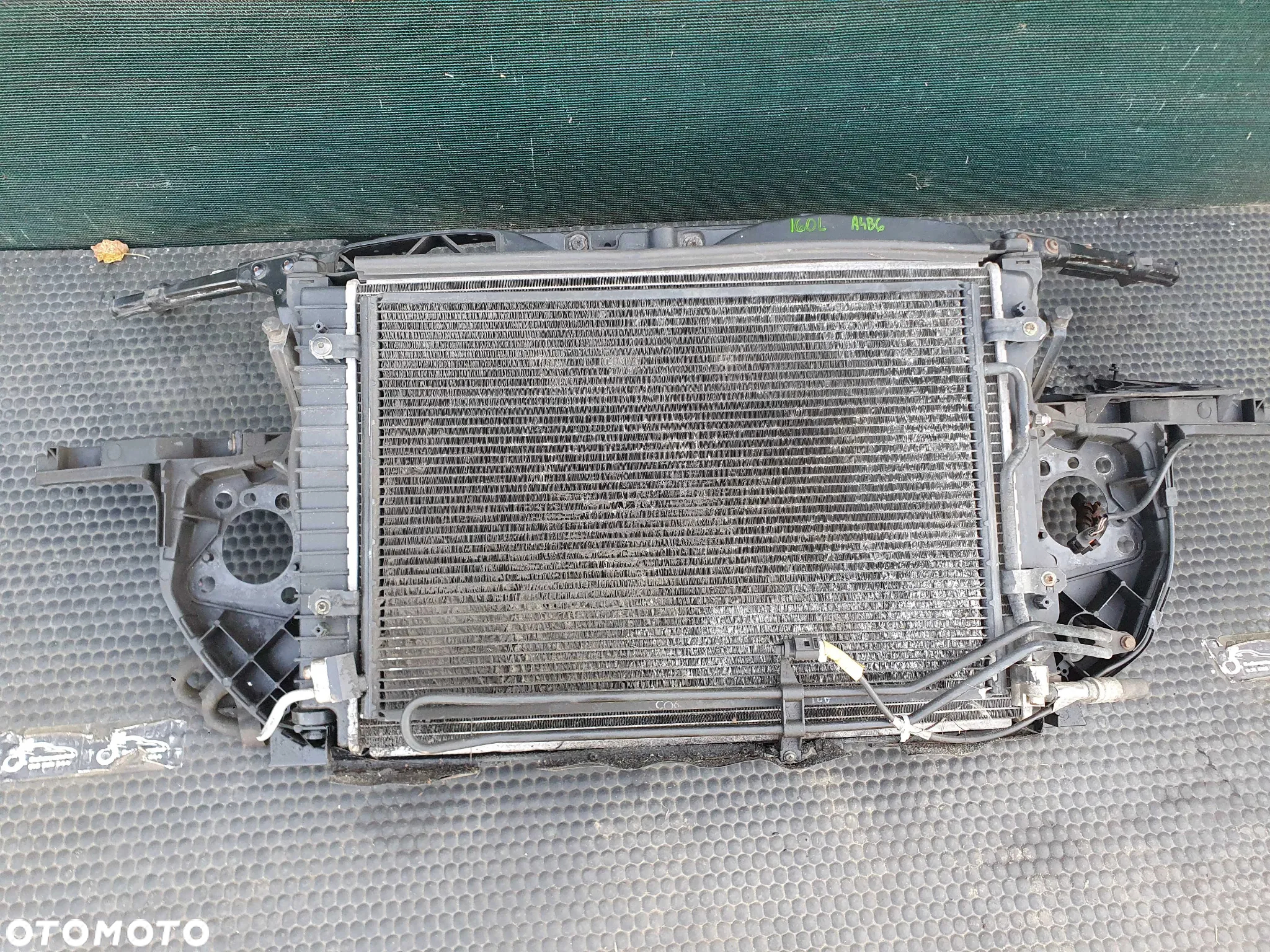 Pas Przedni Wzmocnienie Czołowe Chłodnice Wentylator 2.4 3.0 V6 ASN AUDI A4 B6 Sedan Kombi - 9