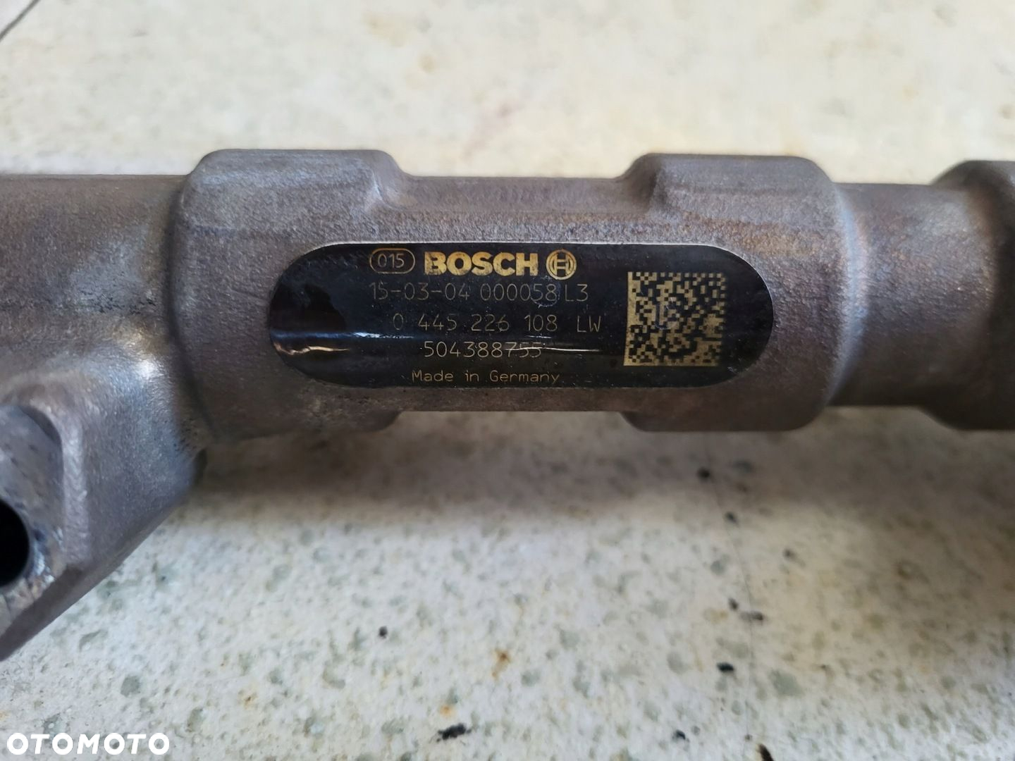Listwa Wtryskowa Paliwa Paliwowa Iveco Cursor 11 504388755 - 4