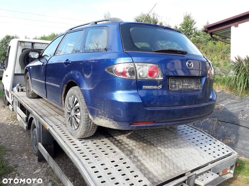 Mazda 6 02-07 Kombi Klapa tylna tył szyba  w kolo 25B - 3