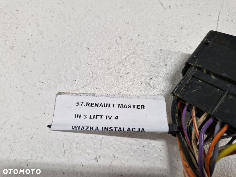RENAULT MASTER III 3 LIFT IV 4 WIĄZKA INSTALACJA DRZWI PRZEDNICH LEWY PRZÓD 241256534R - 6