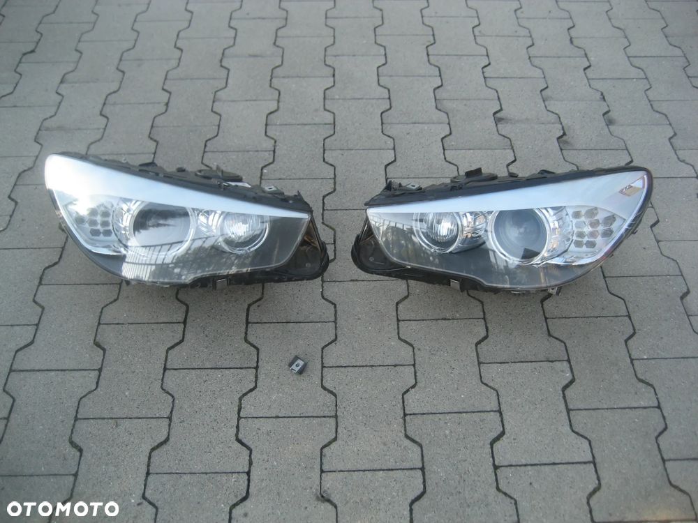 bmw f07 5gt 09-13r lampy przód prawa lewa xenon led 7199614 7199613
