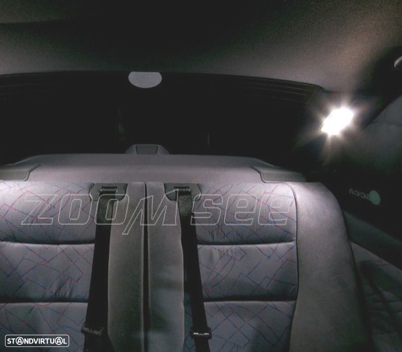 KIT COMPLETO 16 LAMPADAS LED INTERIOR BMW SERIE 3 E36 HATCHBACK COMPACTO 316G 316I 318TDS 318TI 323T - 4