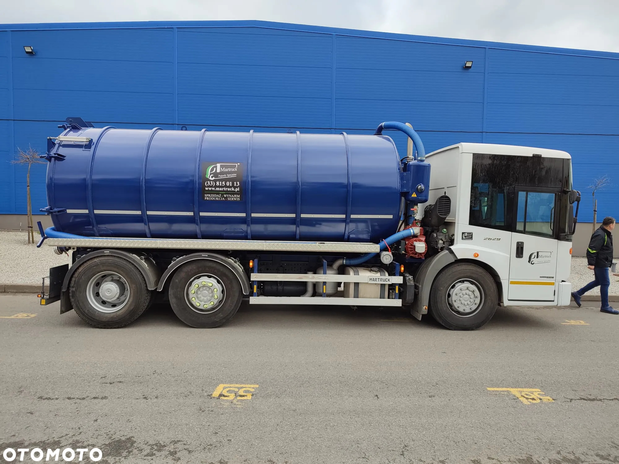 Mercedes-Benz Econic 6x2 pojazd asenizacyjny, NOWA beczka szambiarka, 16 000L sprzedaż wynajem, serwis, gwarancja - 5