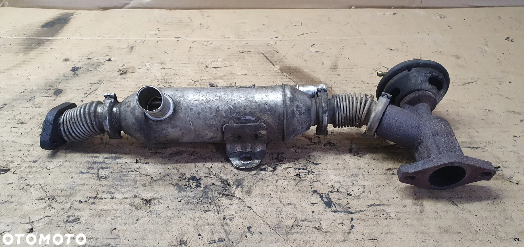 Chłodnica spalin zawór EGR Citroen C5 2.0 HDI 9627242880 - 4