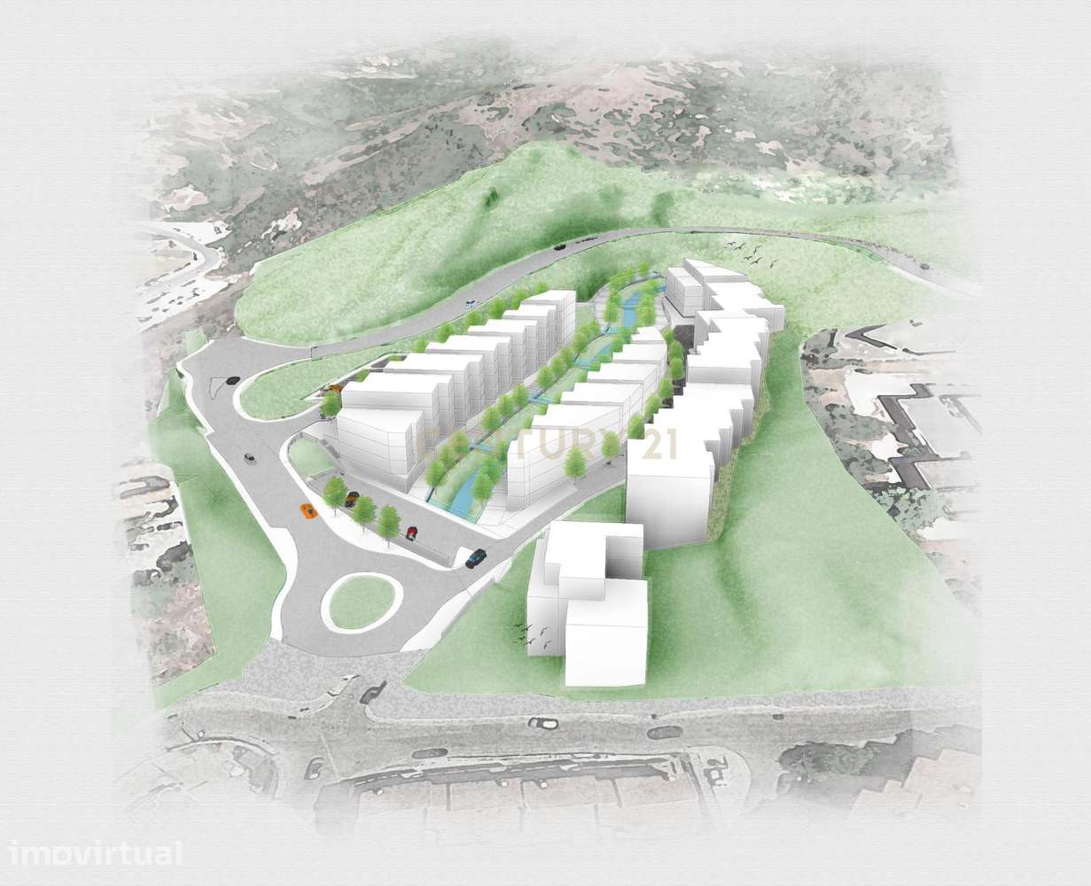 Terreno Premium em Sesimbra com Vista Mar - 9.000m2 Construção - Estud - Grande imagem: 3/5