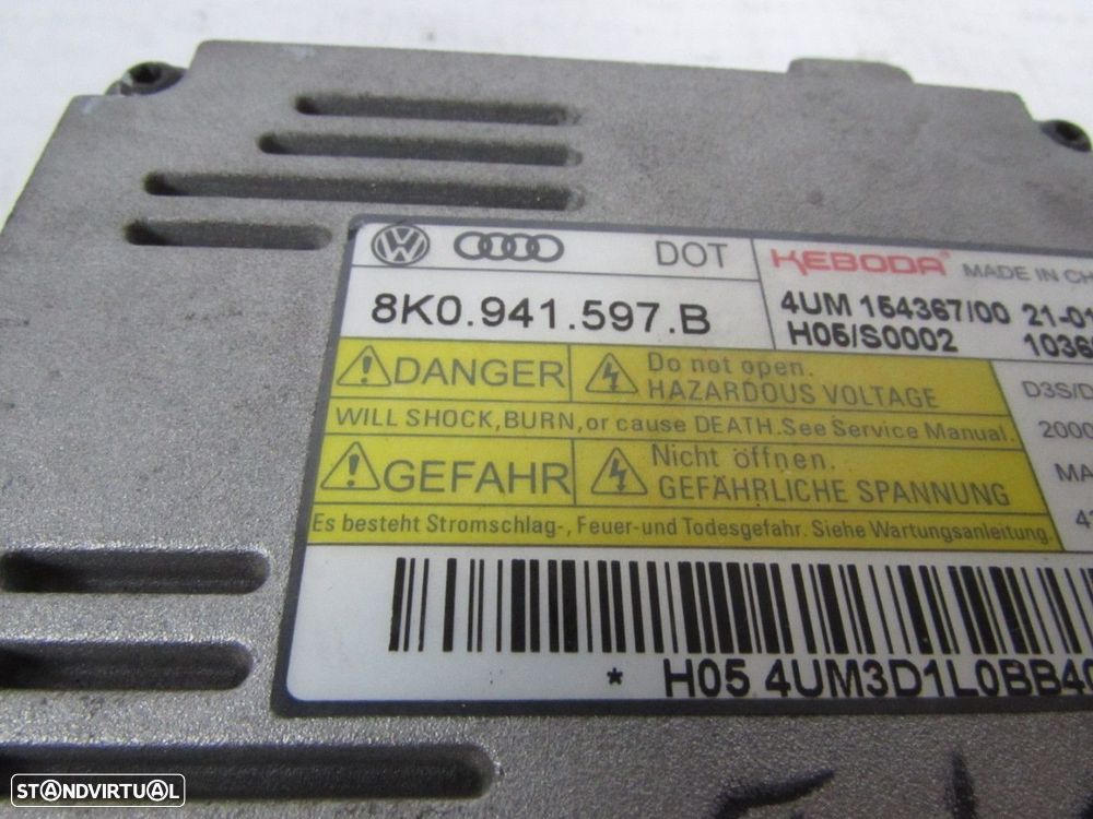 Centralina / Balastro Farol Xenon Seminovo/ Original AUDI Q5 (8RB)/AUDI A3 (8V1,... - 3