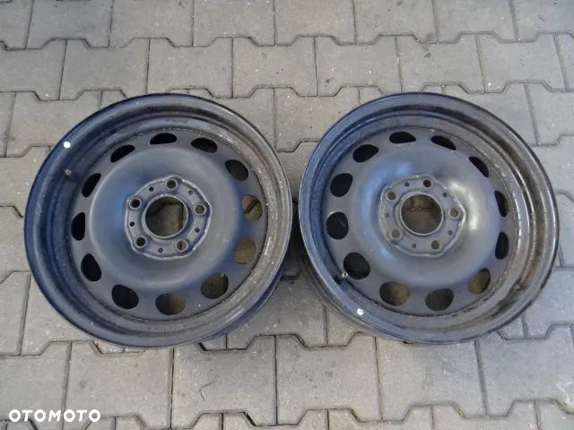 5x120x72,5 6,5Jx16 ET42 BMW Felgi stalowe 2 sztuki - 1