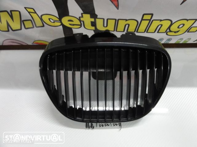 Grelha frontal sem símbolo Seat Ibiza 6L 2002-2008 ABS(plástico) C/2 anos de garantia - 3