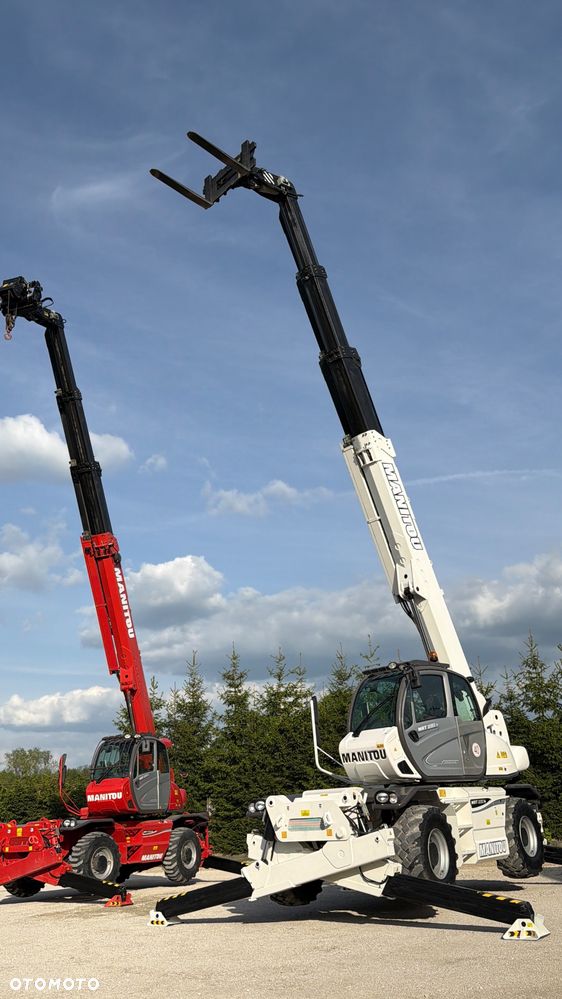 Manitou Ładowarka teleskopowa MANITOU ROTO Mrt 2540 + Privilage 360° obrotowa 2150 2550 bez Dpf i Adblue  PILOT sterowania Kosz Widły manitka silnik Mercedes  Wciagarka  1 właściciel KLIMA serwisowana Merlo - 12