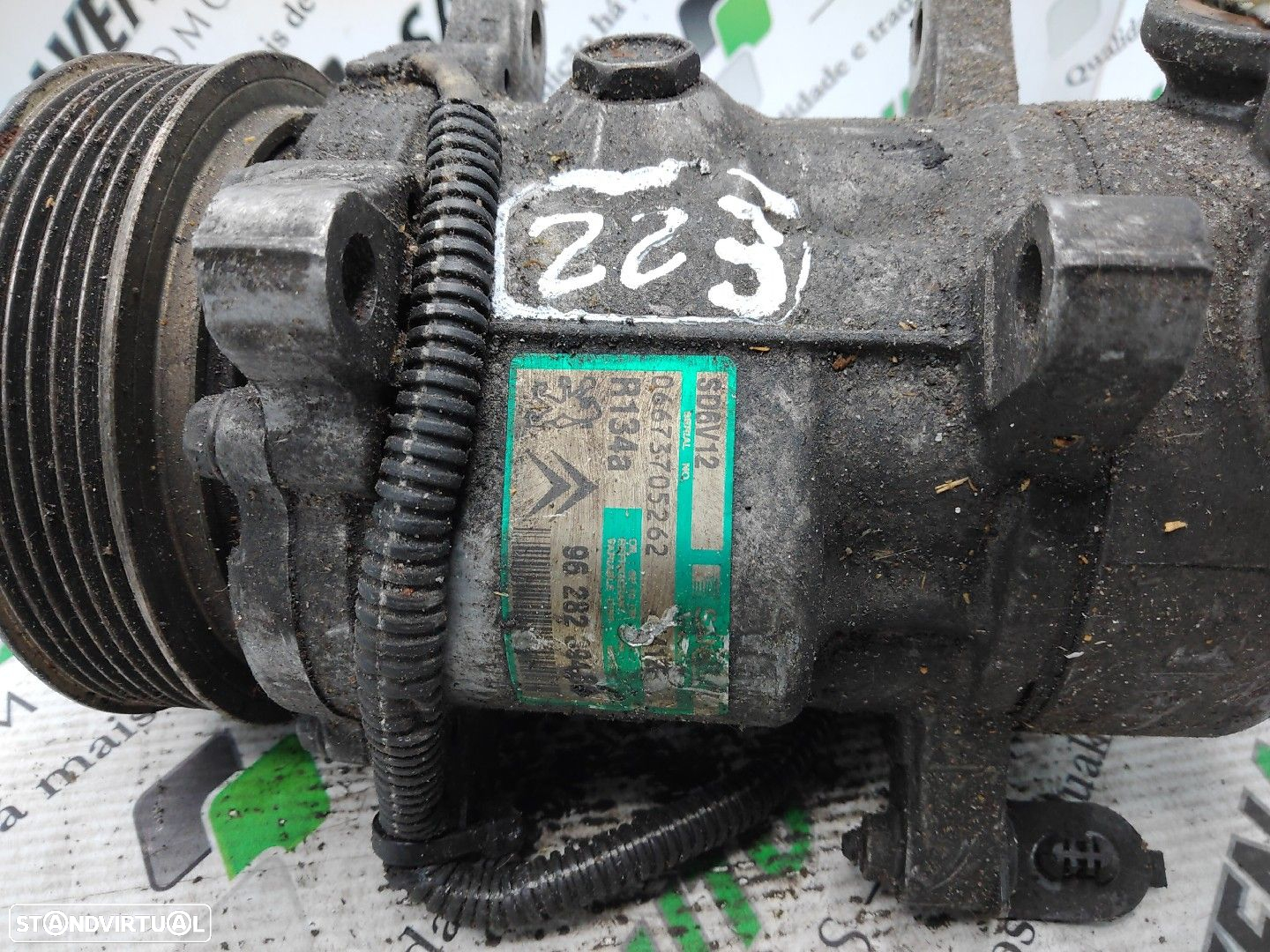 Compressor Ar Condicionado Peugeot 206 Sw (2E/K) - 5