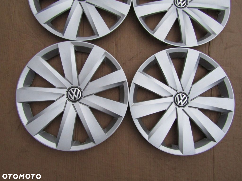 4x Kołpaki 16 VW Golf V VI VII VIII Jetta Touran Passat B5 B6 B7 Caddy - 6