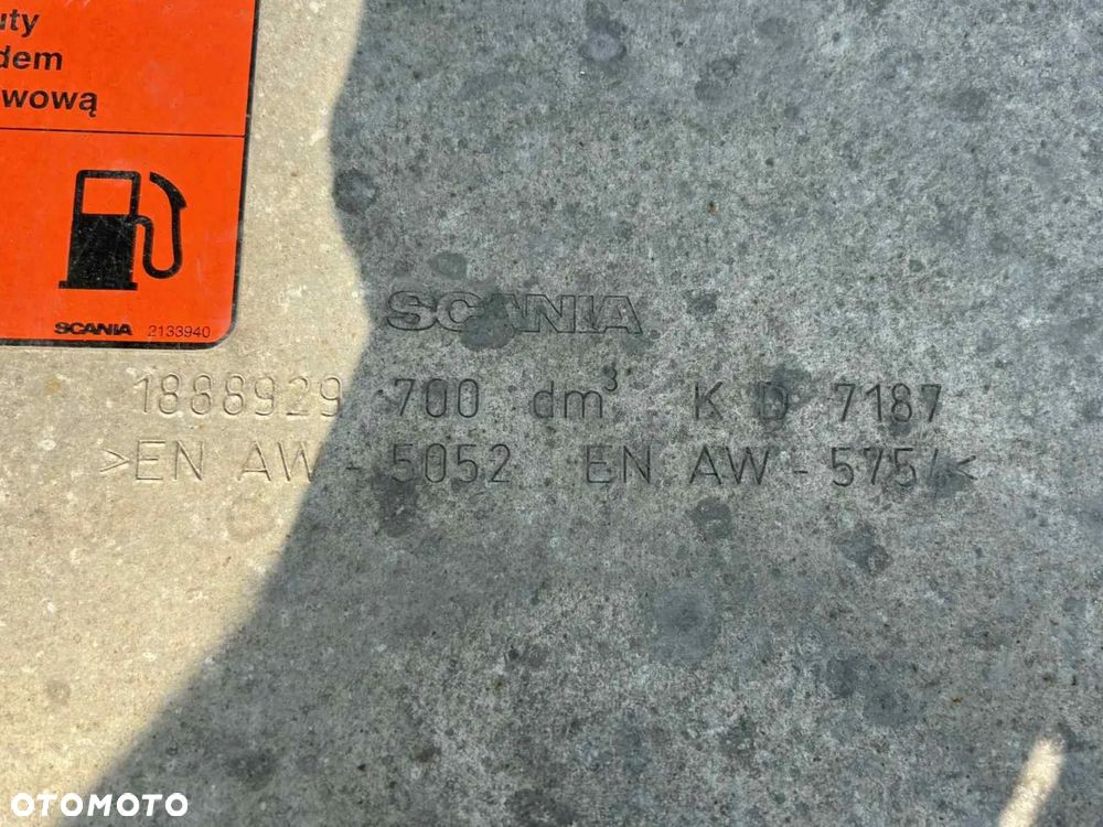 ZBIORNIK PALIWA SCANIA 700 LITRÓW Z ŁAPAMI  1888929 - 3