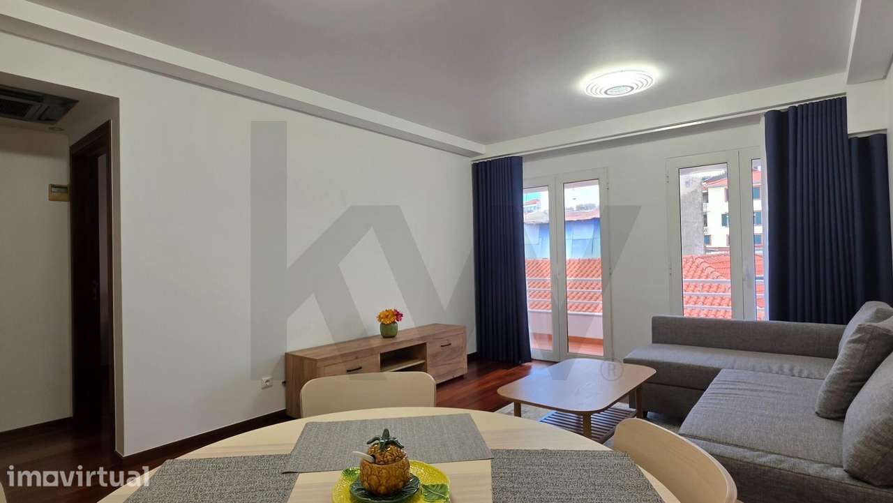 Arrendamento - Apartamento T1- Funchal - Totalmente Mobilado e Equipad - Grande imagem: 5/22