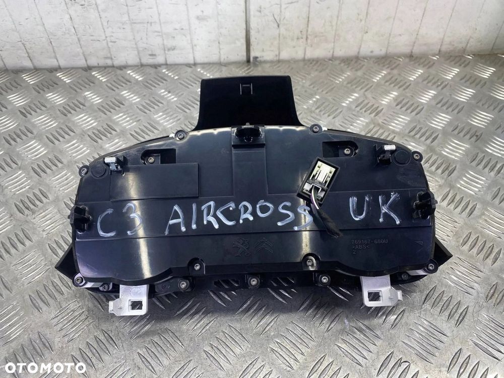 LICZNIK PRĘDKOŚCIOMIERZ CITROEN C3 AIRCROSS 9836320480 UK ANGLIK - 11