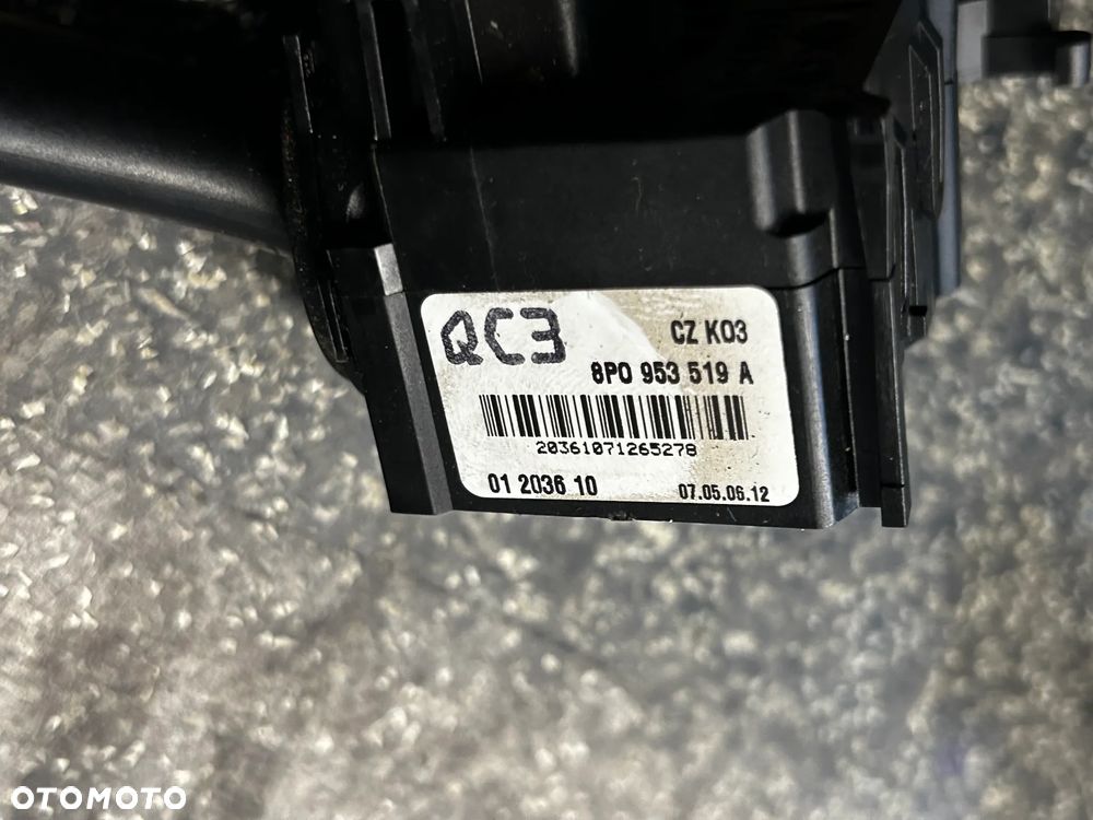 MANETKA PRAWA MENU WYCIERACZEK 8P0953513A AUDI A3 8P WYSYŁKA !!!! - 2