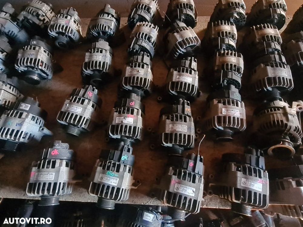 Alternator Fiat Punto Doblo Ideea Panda 1.1 1.2 1.4 Benzină - 1