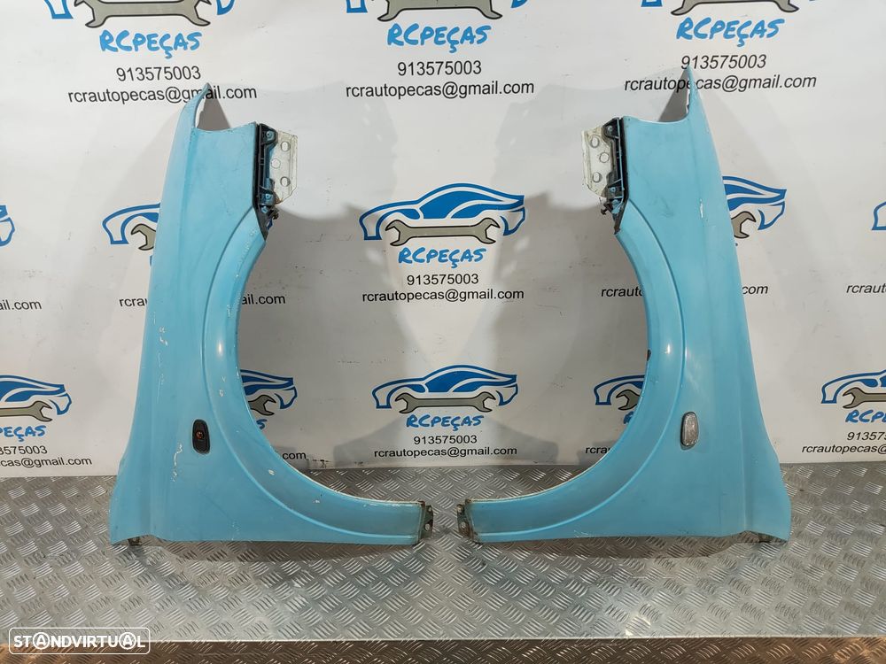 FRENTE COMPLETA OPEL ASTRA G T98 CAPOT PARACHOQUES GUARDA-LAMAS OTICAS RADIADOR VENTILADOR FRENTE FIBRA REFORÇO - 14