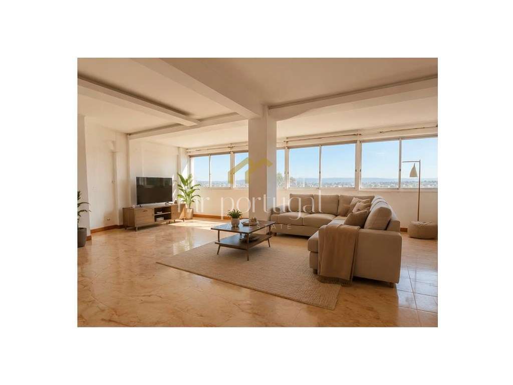 Luxuoso Apartamento T4 com Vista Panorâmica sobre o Rio Tejo - Grande imagem: 2/18