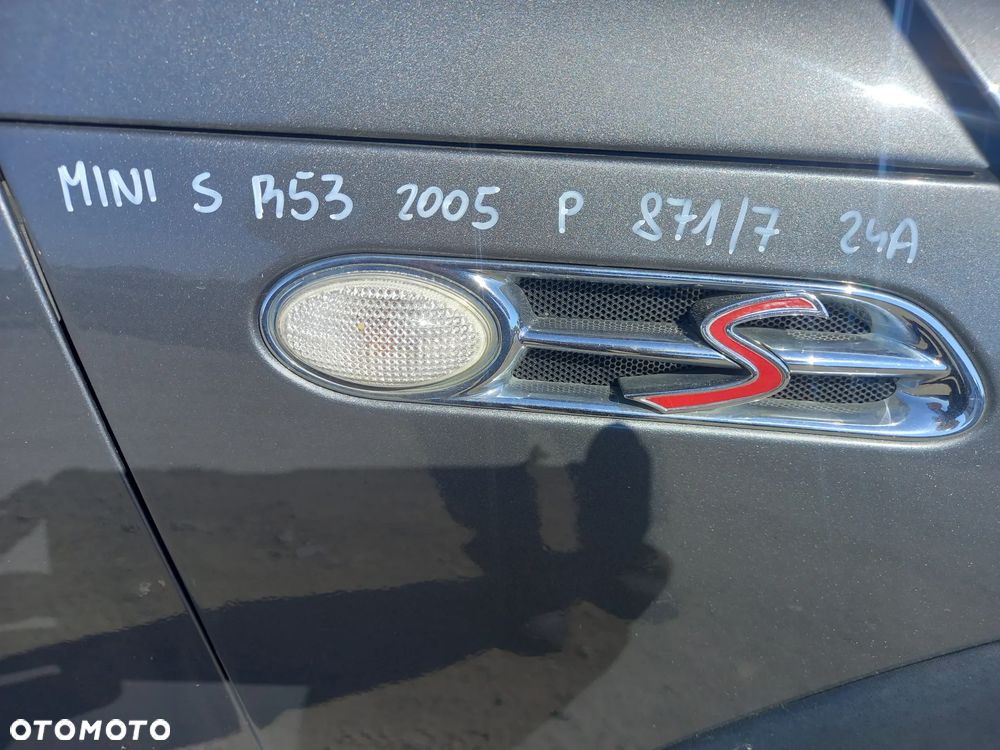 MINI COOPER S R53 BŁOTNIK PRAWY PRZÓD PRZEDNI 871/7 - 4