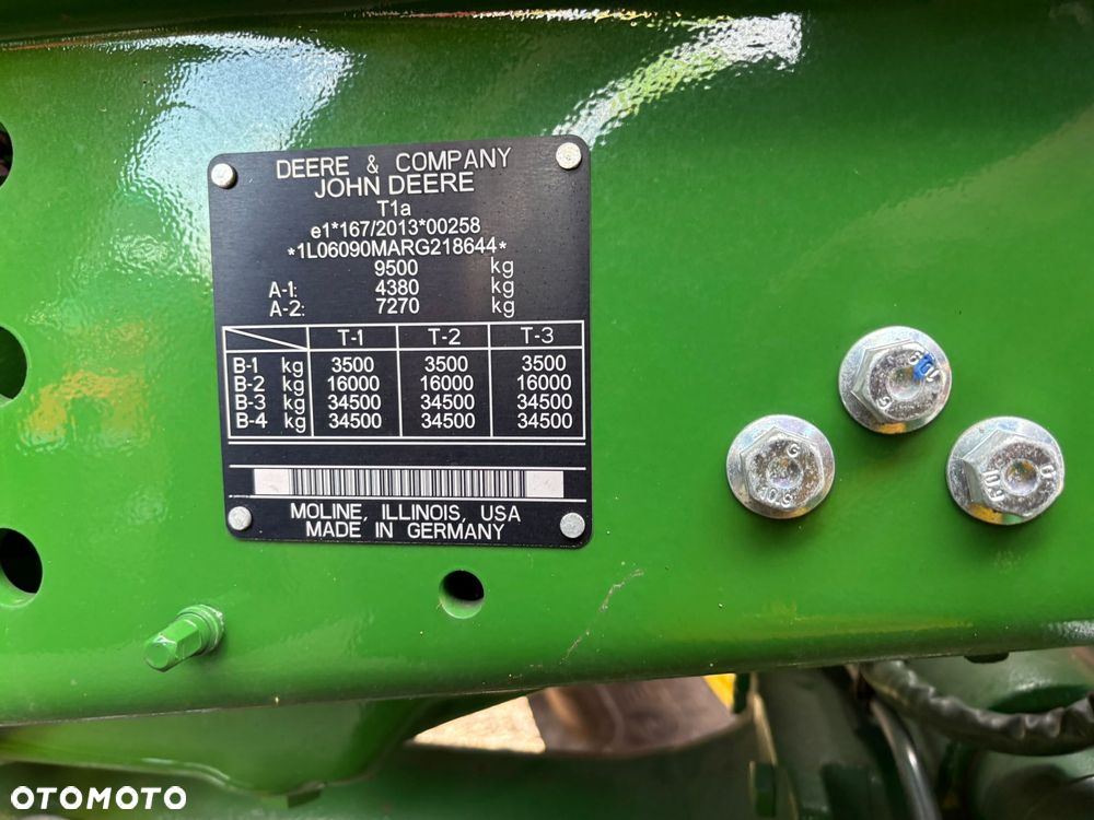 John Deere 6090M| 2024 | TLS | ISOBUS | 3 wyjścia hydrauliczne | 40 km/h |Pneumatyka | Zarejestrowany - 21