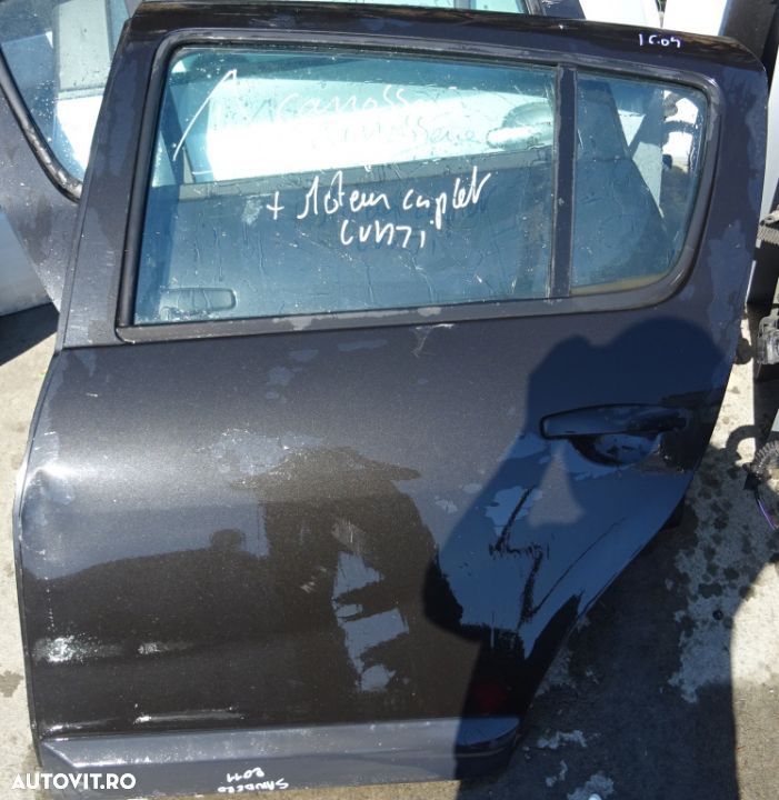 Usa stanga spate Dacia Sandero din 2011 completa - 1