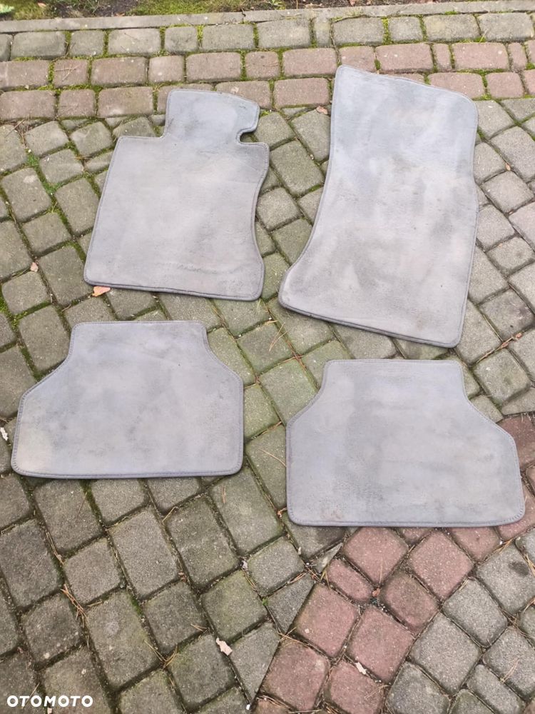 Wycieraczki dywaniki welurowe szare siwe Oryginał Europa BMW E60 E61