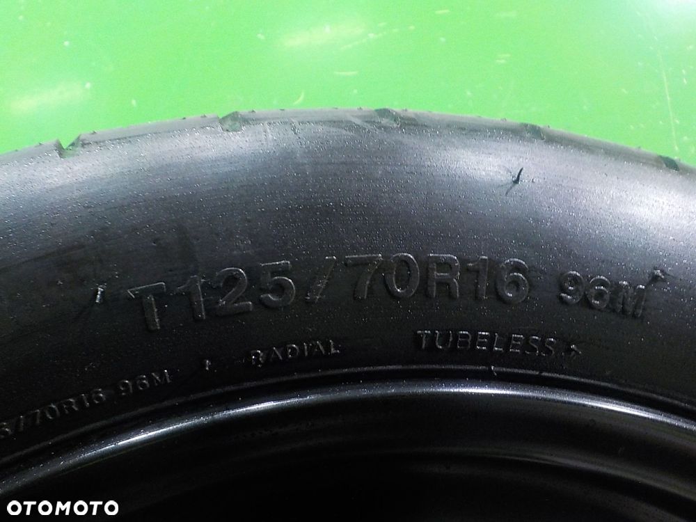 AUDI A3 8P GOLF V kolo dojazdowe 125/70/16 5X112 - 4