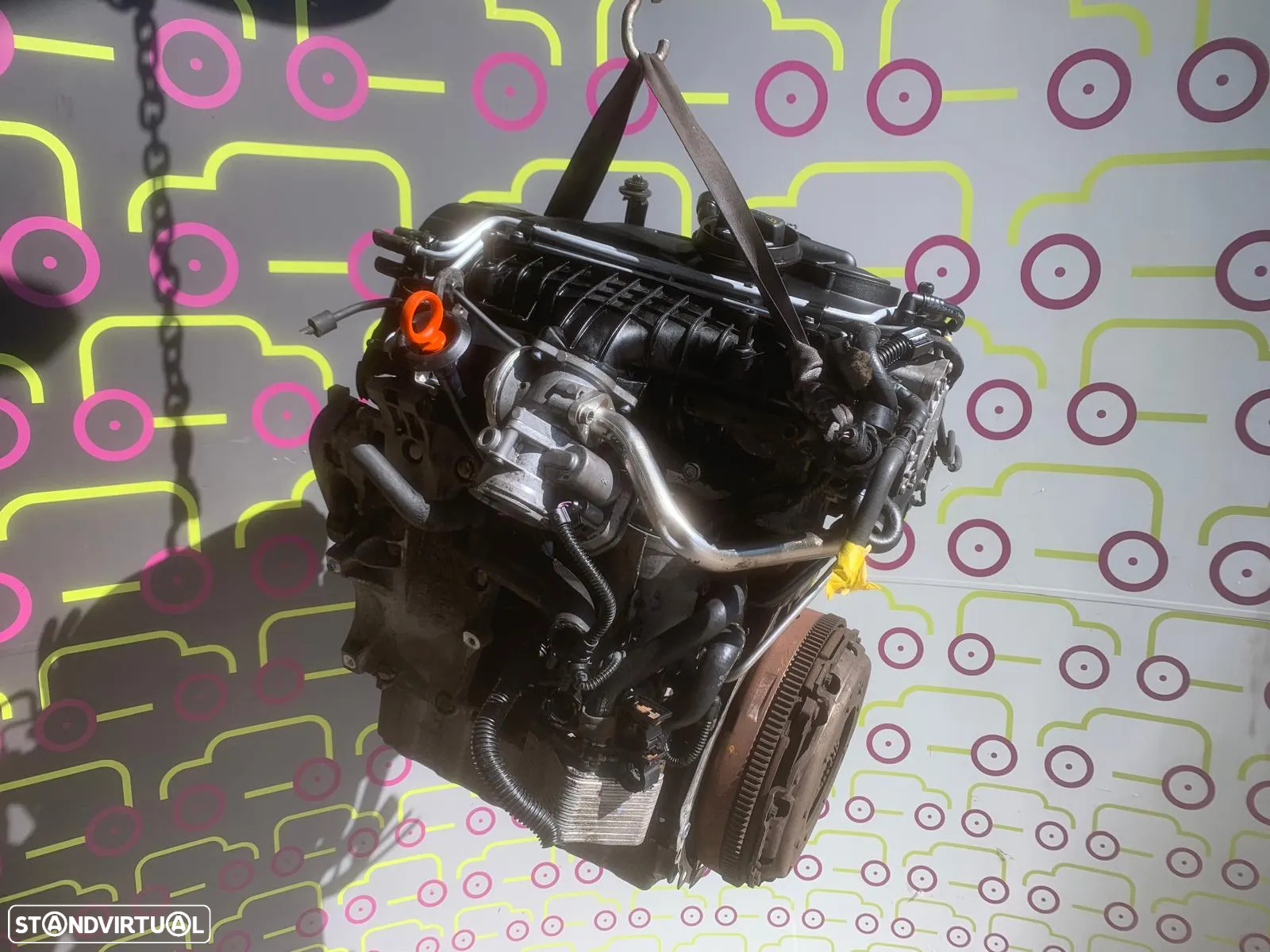 Motor VW GOLF V (1K) 2.0 TDi 140 cv de 2005 Ref - BKD  NO-20360 - 3